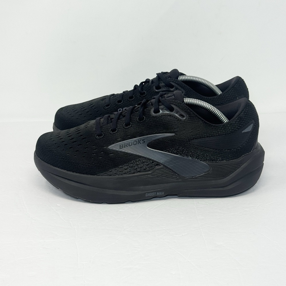 Brooks Ghost Max 3 Running Shoes Women's Size 9 2E X Wide Black 1204572E020 - Picture 4 of 9
